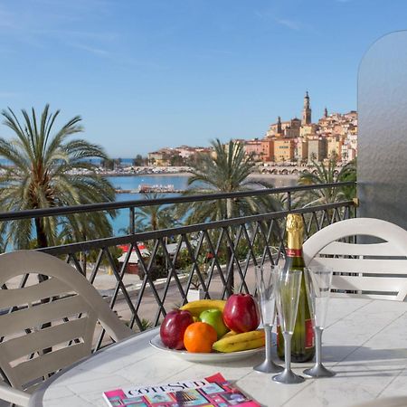 Studio Climatise Avec Terrasse Face Mer A Menton - Fr-1-196-208 Екстер'єр фото
