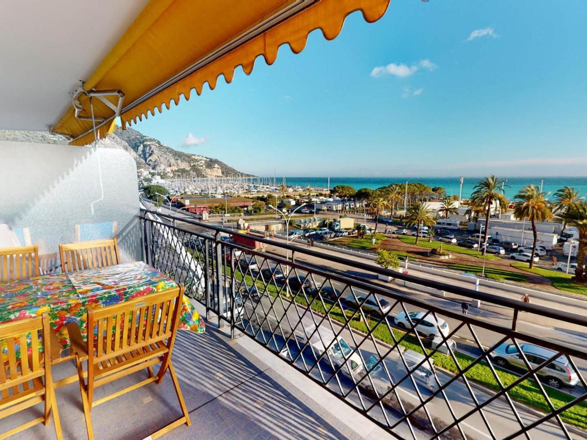 Studio Climatise Avec Terrasse Face Mer A Menton - Fr-1-196-208 Екстер'єр фото